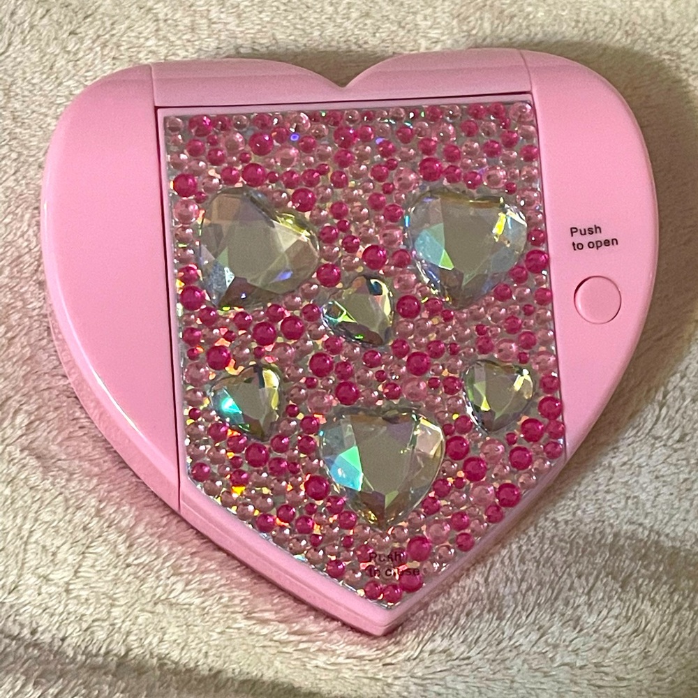 Claire's Club Bling Heart Mechanical 11 Lip Gloss color Set NWT